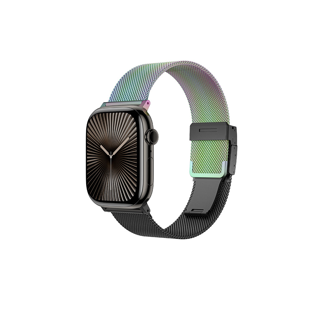 Amazingthing Omni StyleFlip Apple Watch 46mm Metal Hasır Kordon - 1 Amazingthing Omni StyleFlip Apple Watch 46mm Metal Hasır Kordon - 1